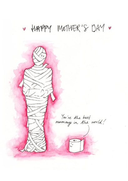 Mummy Mother Mothers Day Card 47545 created by Victoria Llewellyn