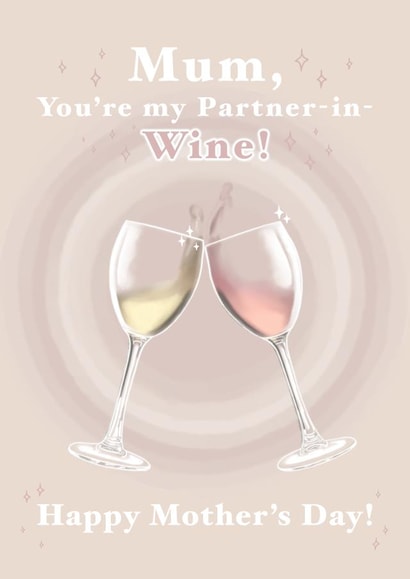 mum you're Mothers Day Card 20753 created by Little Eden Studio