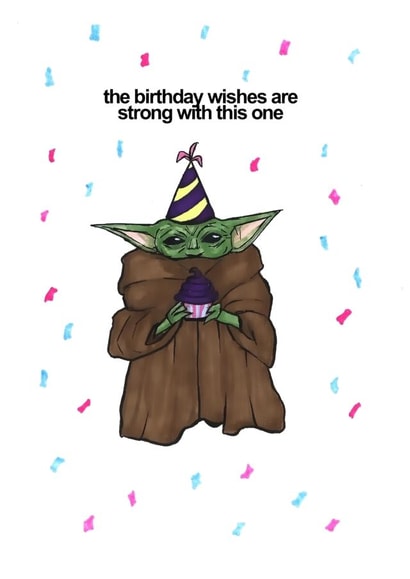 babyyoda yoda Card 48386 created by Emily Murdoch