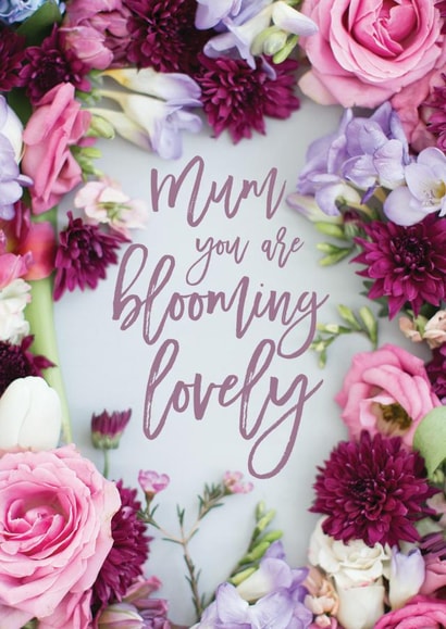 flowers floral Mothers Day Card 8403 created by Love Lila Photography