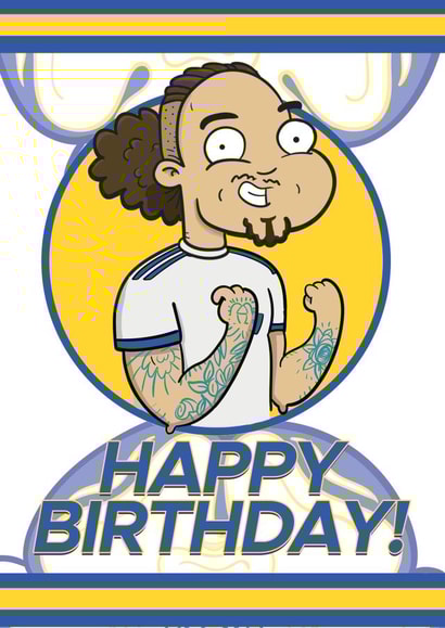 Kalvin Phillips Birthday Card created by Tom Sparke