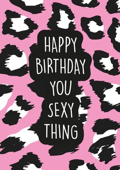 sexy rude Birthday Card 37663 created by Coco Loco Boutique