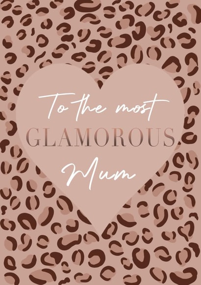 glam glamorous Mothers Day Card 21224 created by 212graphics