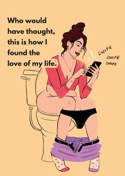 funny nude Anniversary Card 48445 created by Odara Rumbol