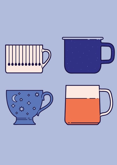 mugs cups Card 46065 created by Lauren Heimsoth