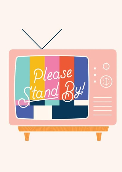 please stand by waiting Card 46070 created by Lauren Heimsoth