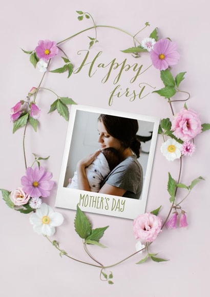 first mothers day Mothers Day Personalised Photo Card 8407 created by Love Lila Photography