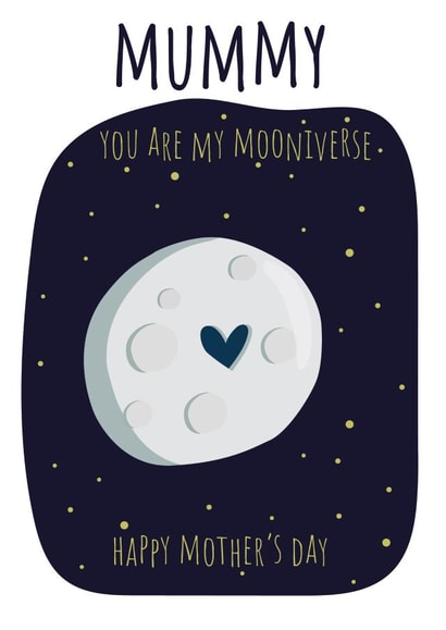 mummy you Mothers Day Card 47169 created by AG77 Design