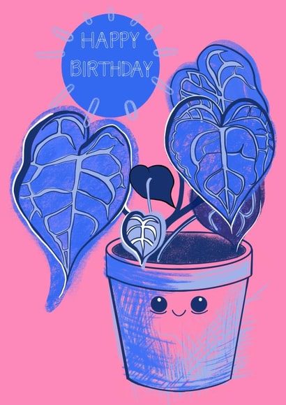 plant plant lover Birthday Card 21978 created by In rainbows