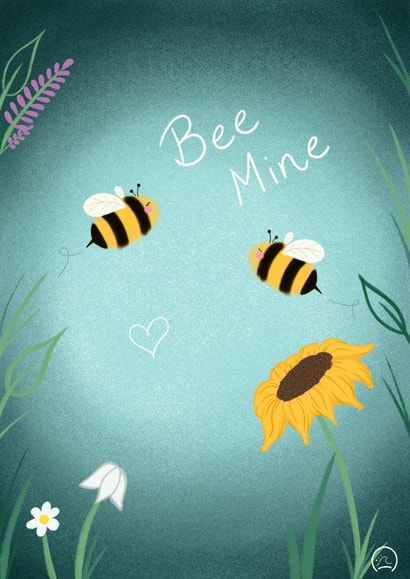 Love Bees Card 48080 created by Faraway Danielle