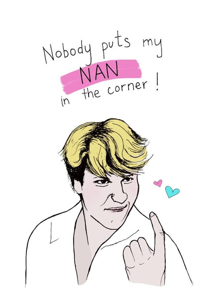 patrick swayze swayze Card 3370 created by Kasia Cards