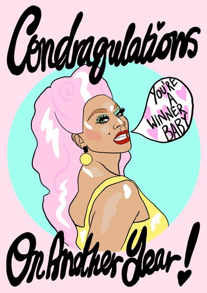 condragulations ru paul Card 48577 created by Charlie Bungay