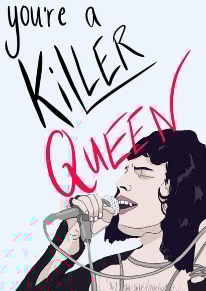 You're a Killer Queen Freddie Mercury created by michaela