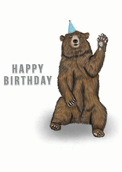 Birthday Bear Card created by Tommy Coombs