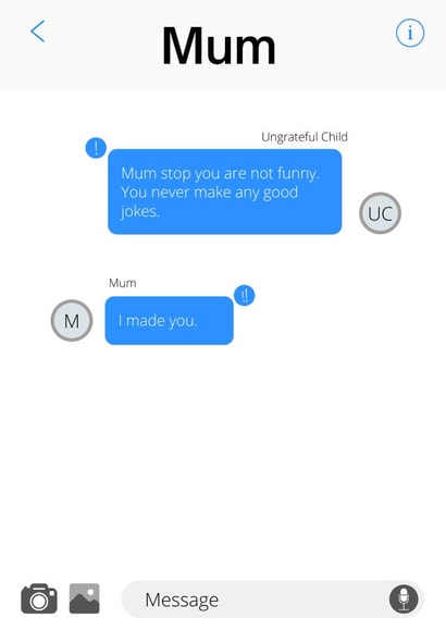 funny illustration Mothers Day Card 46973 created by ItsOnlyJonty