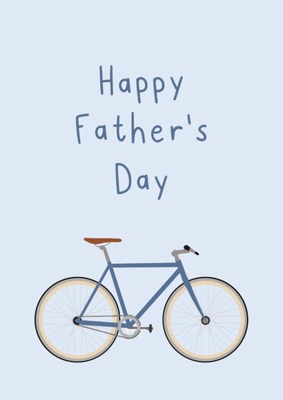 Happy Father’s Day | Bicycle | Bike | Cycling created by Becky D Designs