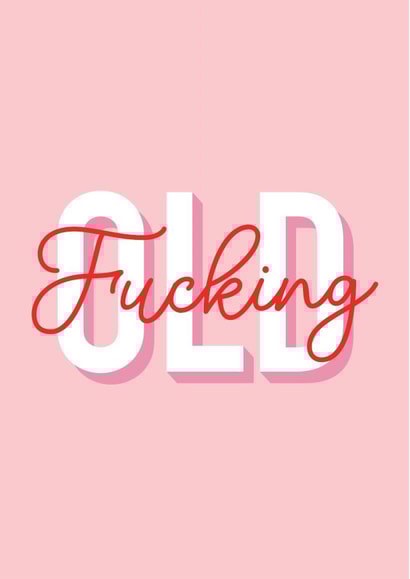 adult rude Birthday Card 21542 created by Sasha Pretoria Design