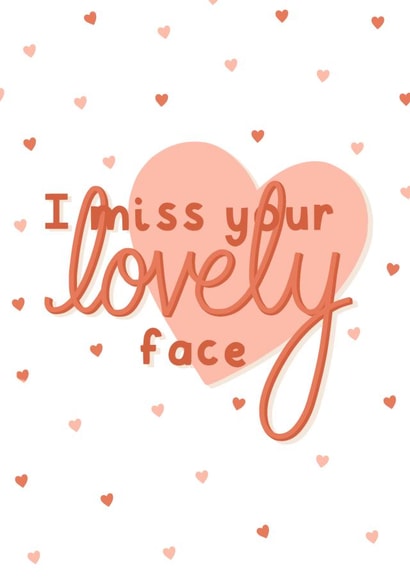 Your Lovely Face Card created by Blushing Ginger