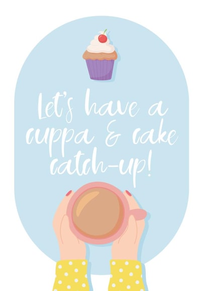 Let's have a catch up card created by BEECH & ELM