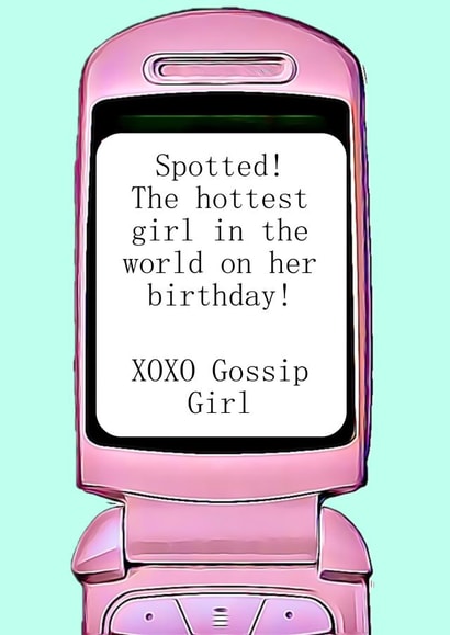 spotted text message Birthday Card 21983 created by Angel 'Winging It' Designs