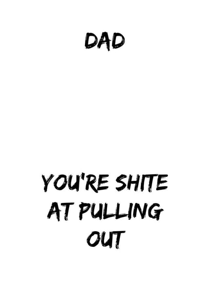 dad father Father's Day Card 30383 created by CheekyChap Cards