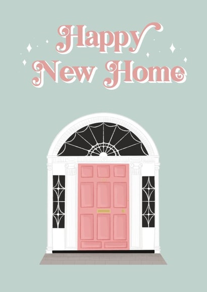 New Home Georgian Door card created by Scribbled in Pink