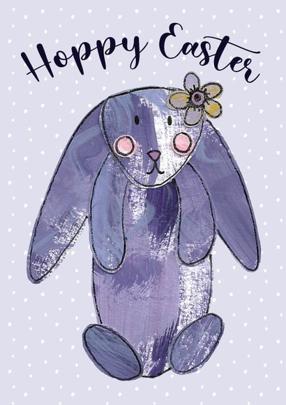 Hoppy Easter JellyCat Bunny card created by KATHRYN CHURN