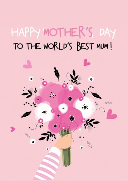heartfelt best mum Mothers Day Card 47354 created by CreateDesigns by Shaista Parveen