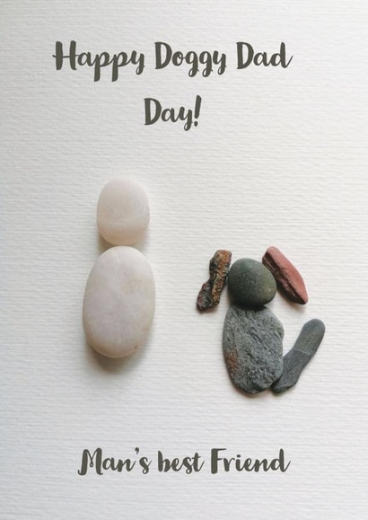 Happy Doggy Dad day created by Hazel Jenner