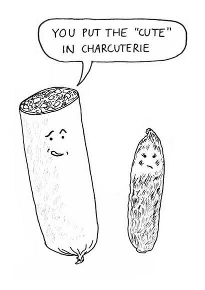 You put the "cute" in charcuterie created by MARNAN!