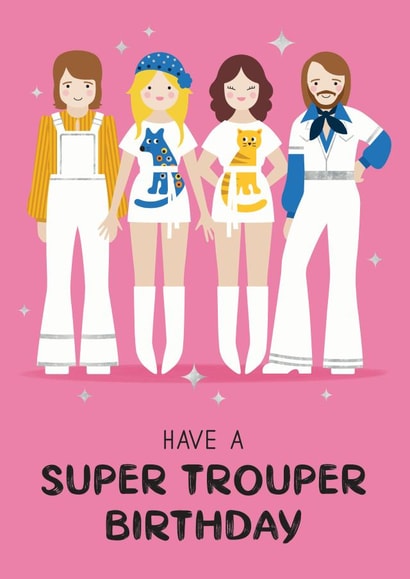 Super Trouper Birthday created by Design By Day