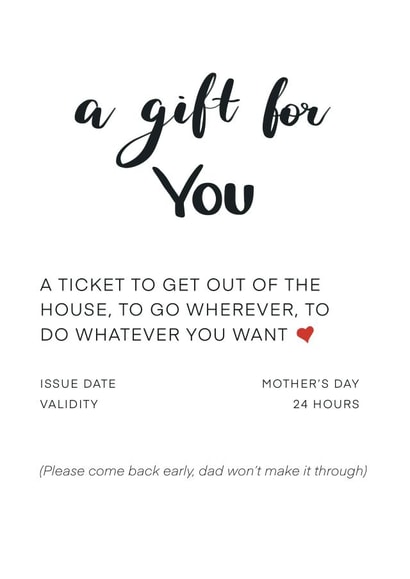 Mother's Day Gift Voucher created by my.bunny.and.bear