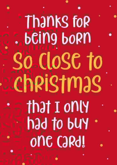 Thanks for having a December birthday! created by Chubby Sparrow