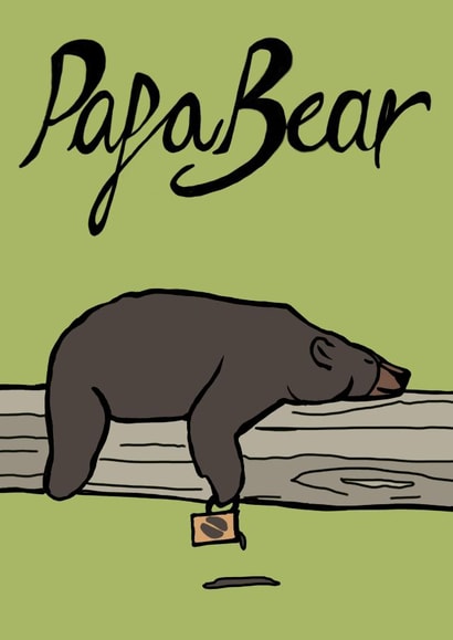 Happy Father's Day Papa Bear created by Mummy Bee