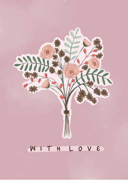 Friendship Bouquet Card created by PatRayDesigns
