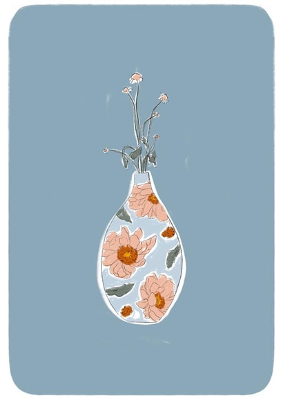 Black Floral Card created by Leia Butterworth