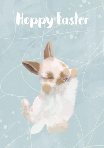 Cute Baby Bunny Easter Card created by Sarah Stephenson