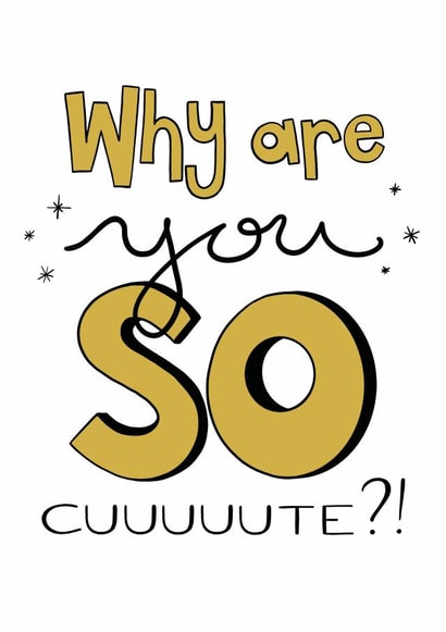 So cute couples valentines anniversary card created by Skate Better Studio