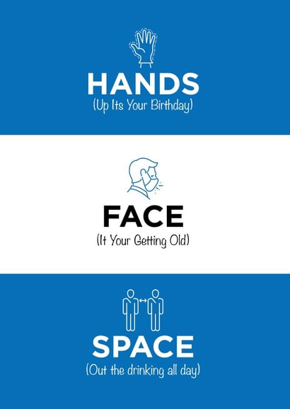 Lockdown Guidelines Card created by Ben Shepherd