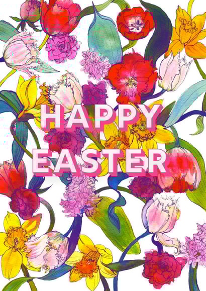 Easter Daffodil Card created by Marcella Wylie