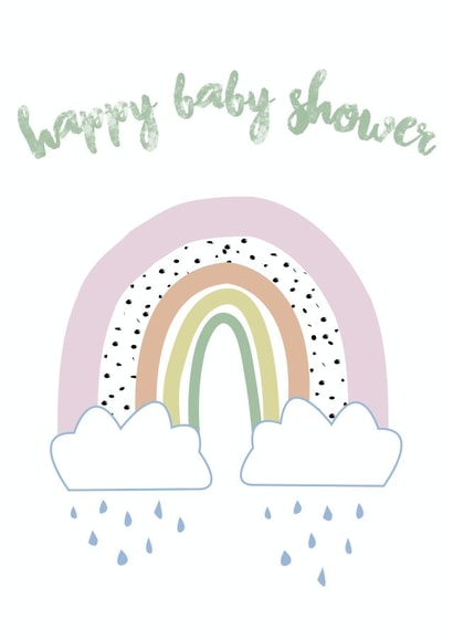 Happy Baby Shower Card 1001 created by @Laura Lonsdale Designs
