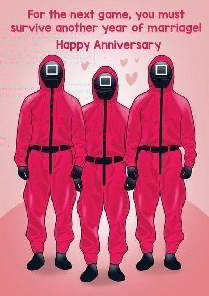 Squid games marriage created by Lucy Rose Party