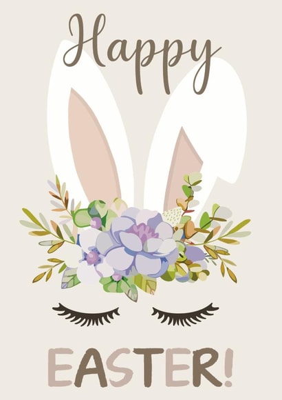 Cute Easter Bunny Card created by Catherine Bancroft