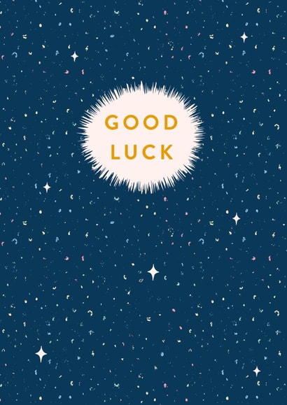 Good Luck Cosmic Card created by Envy Row