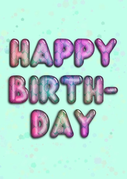 Happy birthday 1000 created by Charlie creates