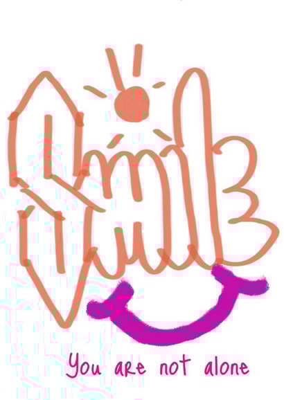 You are not alone created by Ebz Designs