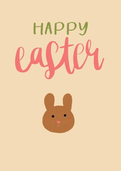 Happy Easter Bunny Card created by Lucie Lloyd