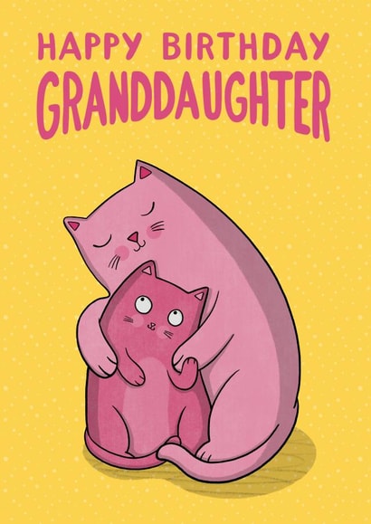 Happy Birthday Granddaughter created by Drawn to Cats