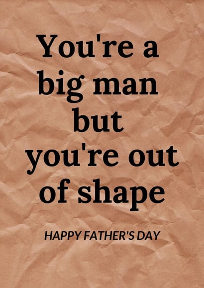 Insult your dad on Father's Day created by Tony Norman