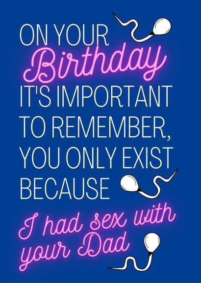 Cheeky Birthday Reminder created by Bitch, please...